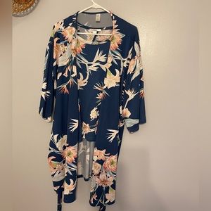 NWOT 3 piece robe and pj set